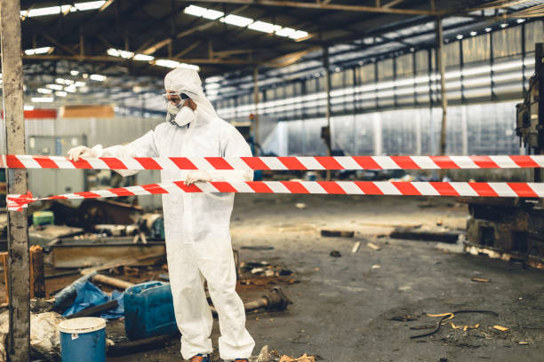 Professional Odor Removal technician working in Madison, CA